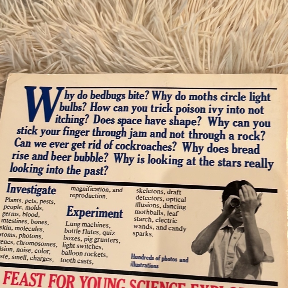 The Science Book by Sara Stein feast for young science explorers and scientists - Picture 6 of 14